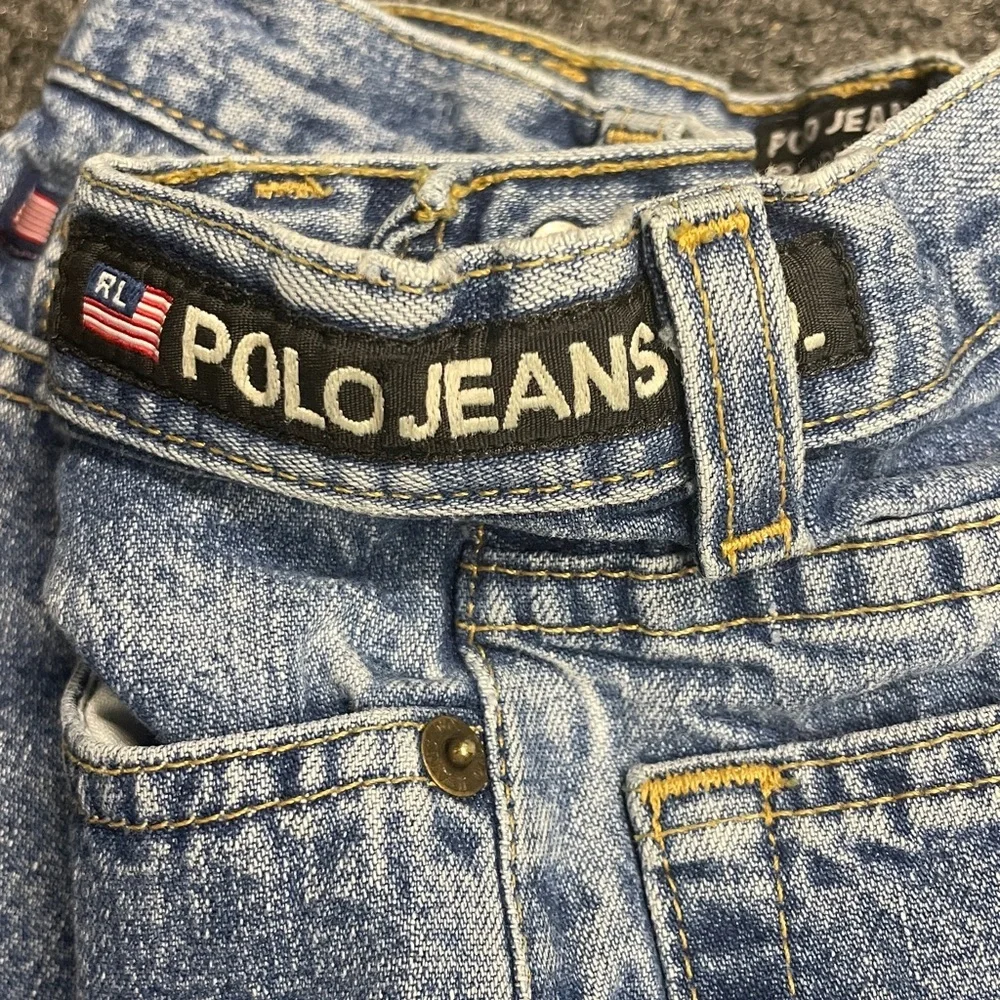 POLO Ralph Lauren vintage Y2K boys jeans size 7 straight fit classic wash - Picture 3 of 6